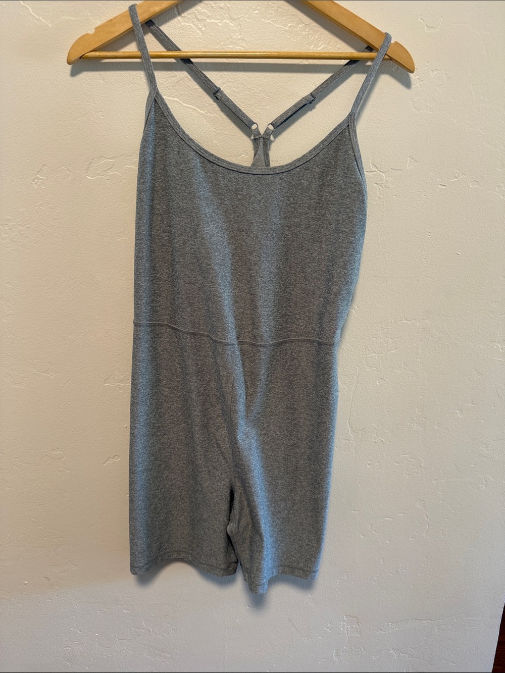 Old Navy Heather Gray Sleeveless Romper